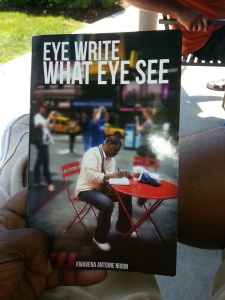 Kwabena's first book